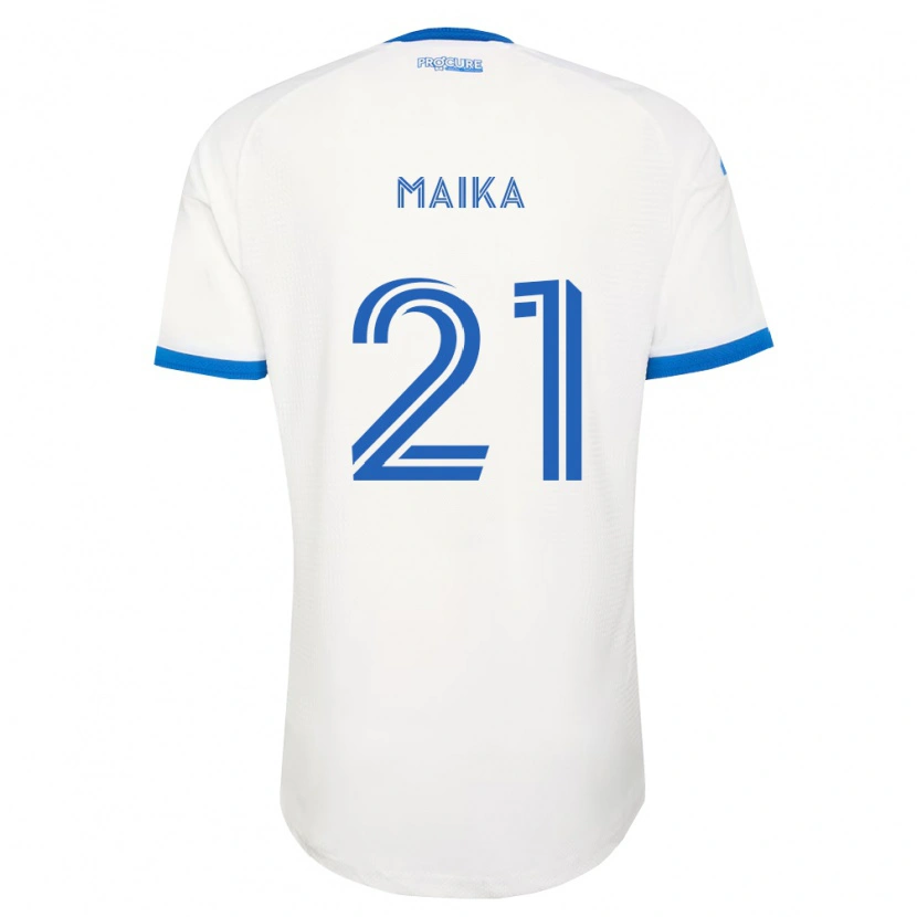 Danxen Barn Pouliot Maika #21 Himmelsblå Vit Bortatröja Matchtröjor 2026/27 Tröjor T-Tröja