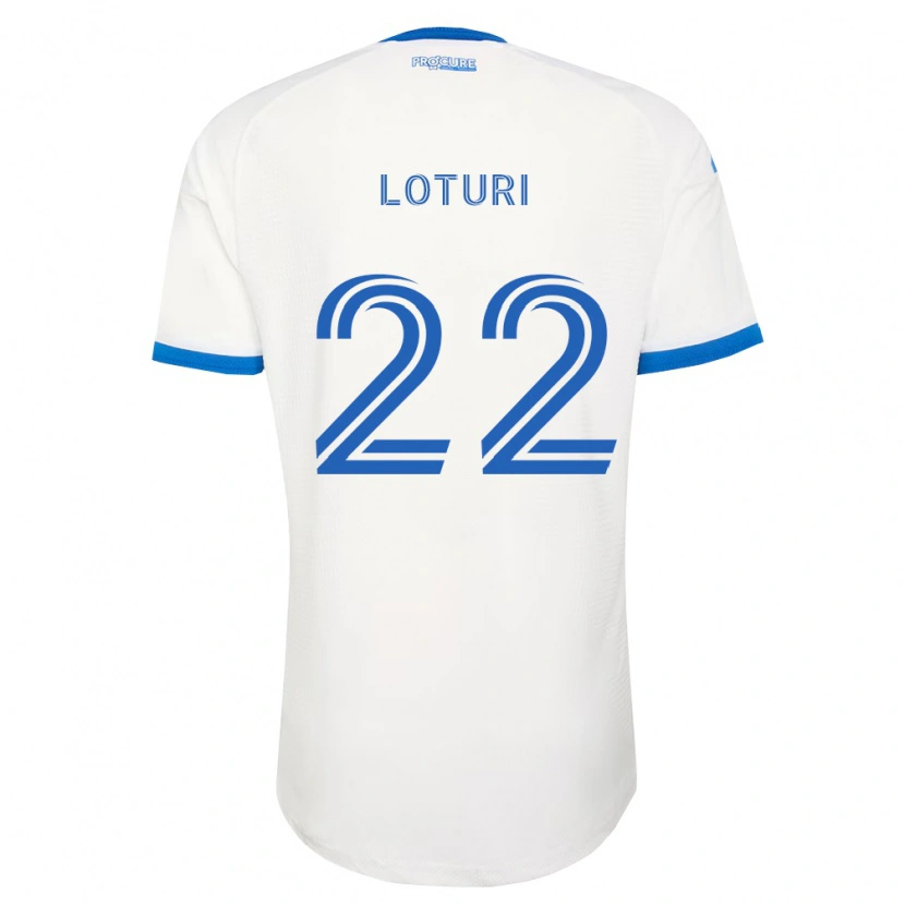 Danxen Barn Victor Loturi #22 Himmelsblå Vit Bortatröja Matchtröjor 2026/27 Tröjor T-Tröja