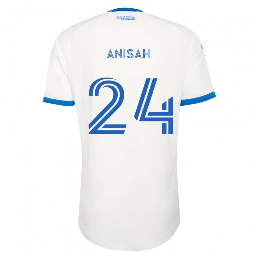 Danxen Barn Yusuf Anisah #24 Himmelsblå Vit Bortatröja Matchtröjor 2026/27 Tröjor T-Tröja