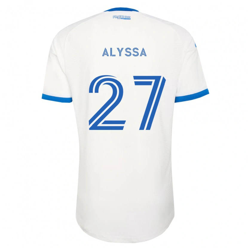 Danxen Barn Garreaud Alyssa #27 Himmelsblå Vit Bortatröja Matchtröjor 2026/27 Tröjor T-Tröja