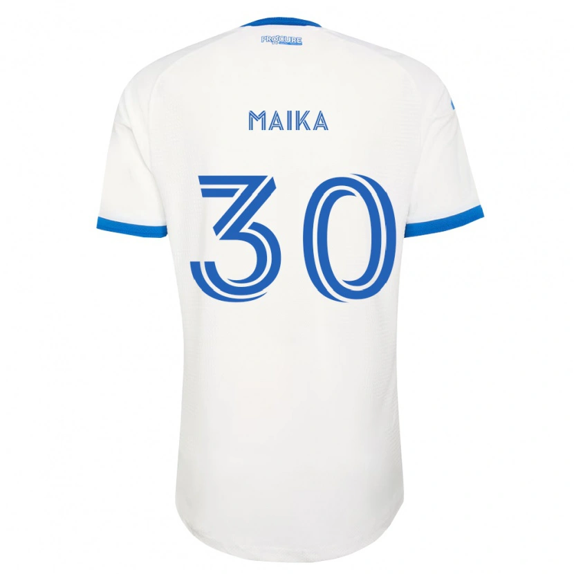 Danxen Barn Valcourt Maika #30 Himmelsblå Vit Bortatröja Matchtröjor 2026/27 Tröjor T-Tröja