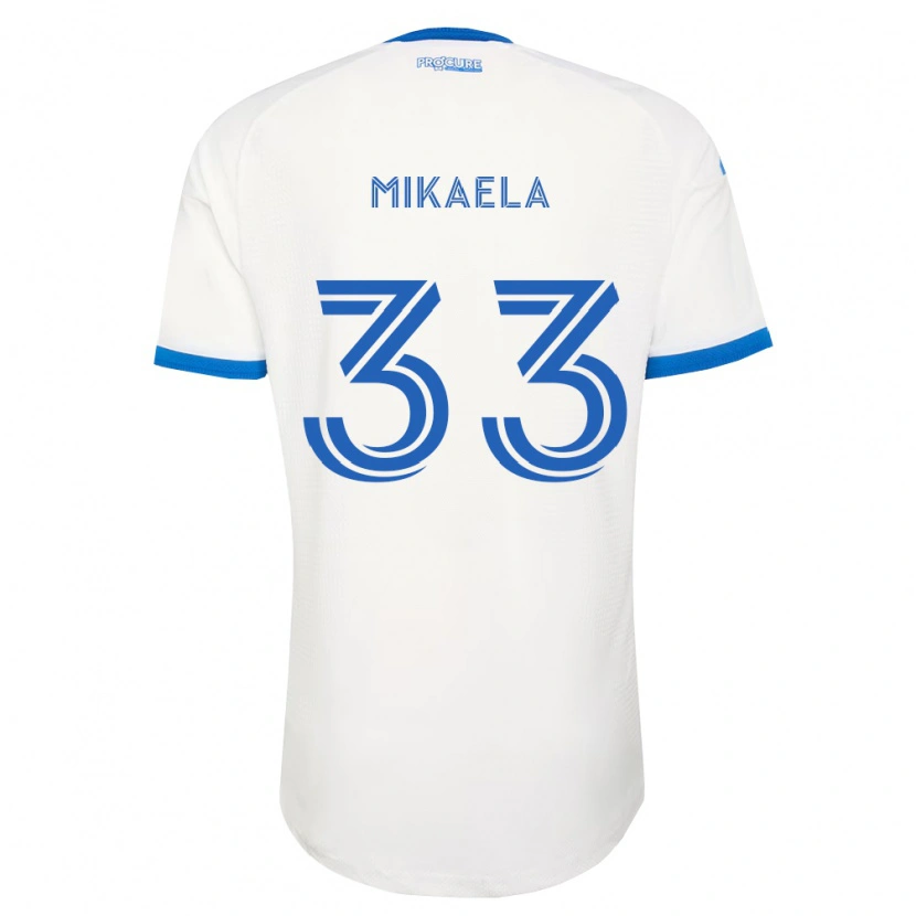 Danxen Barn Aitken Mikaela #33 Himmelsblå Vit Bortatröja Matchtröjor 2026/27 Tröjor T-Tröja