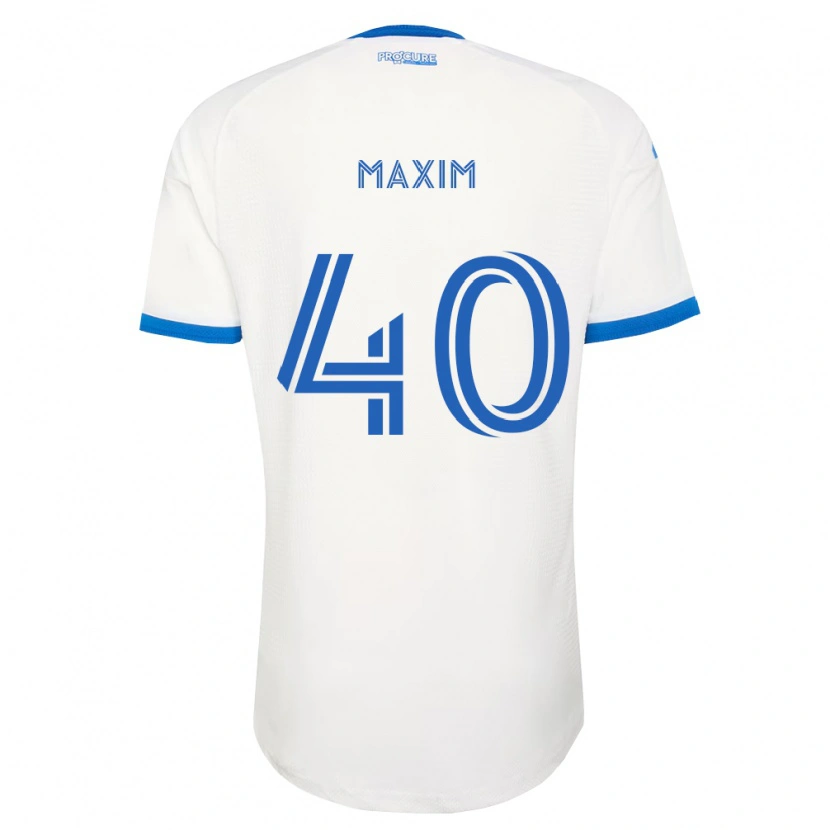 Danxen Barn Ellyson Maxim #40 Himmelsblå Vit Bortatröja Matchtröjor 2026/27 Tröjor T-Tröja