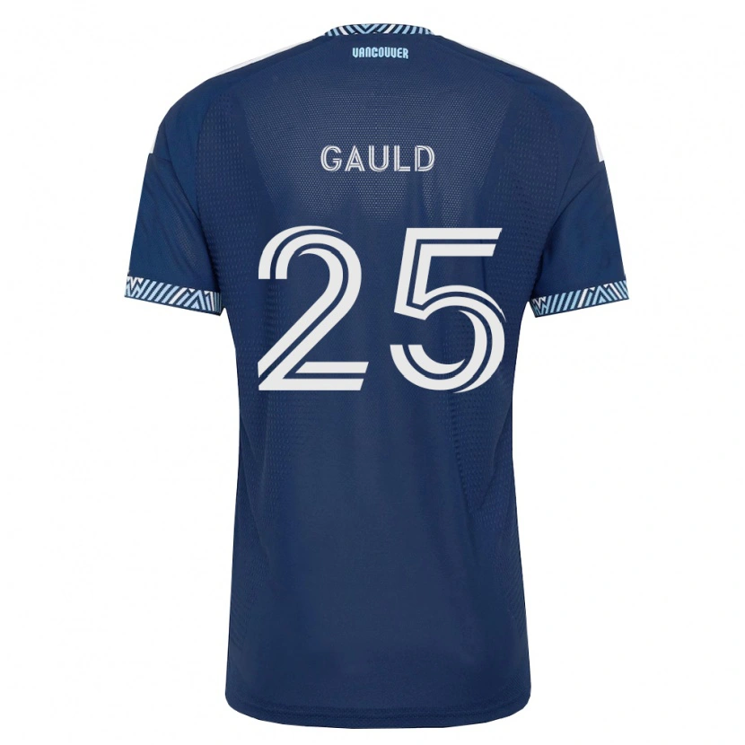 Danxen Barn Ryan Gauld #25 Mörkblå Vit Bortatröja Matchtröjor 2026/27 Tröjor T-Tröja