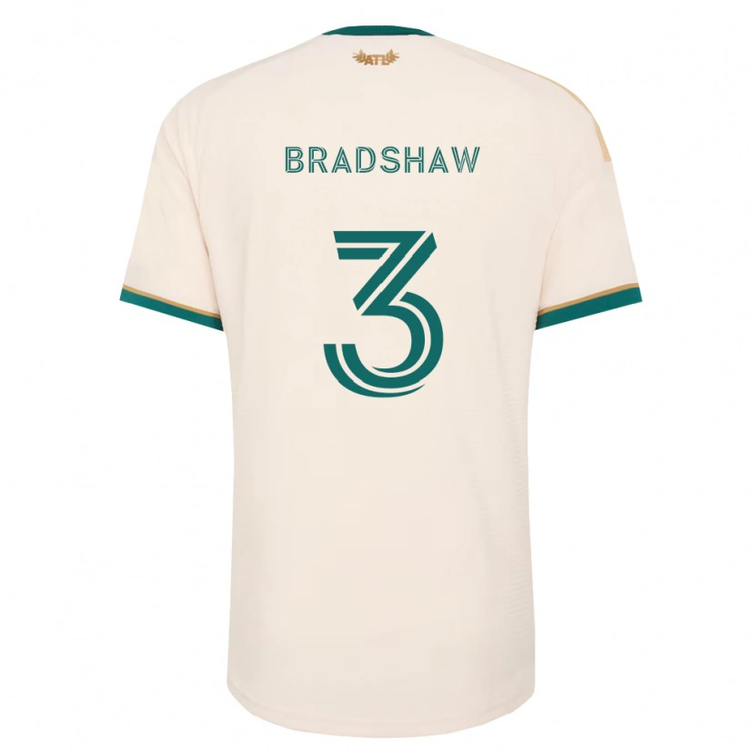 Danxen Barn Jalani Bradshaw #3 Champagnegön Bortatröja Matchtröjor 2026/27 Tröjor T-Tröja