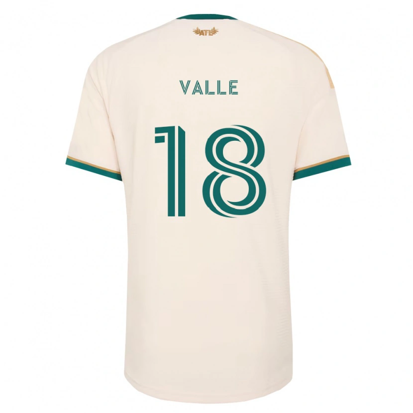 Danxen Barn Daniel Valle #18 Champagnegön Bortatröja Matchtröjor 2026/27 Tröjor T-Tröja