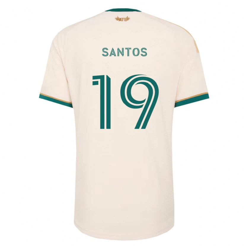 Danxen Barn Sergio Santos #19 Champagnegön Bortatröja Matchtröjor 2026/27 Tröjor T-Tröja
