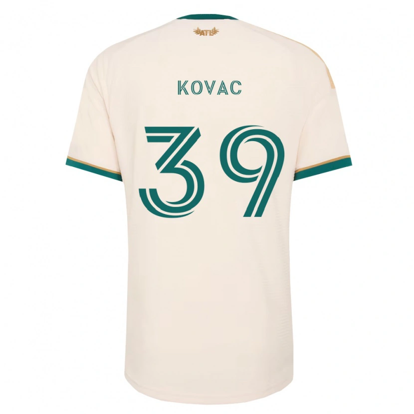 Danxen Barn Arif Kovac #39 Champagnegön Bortatröja Matchtröjor 2026/27 Tröjor T-Tröja