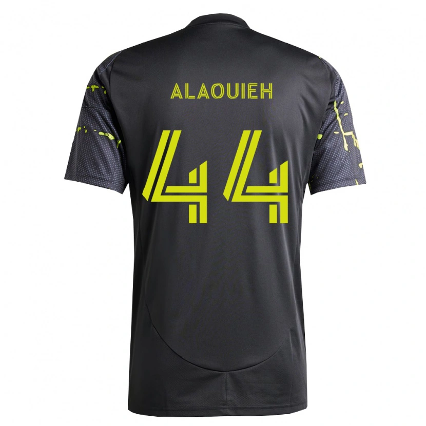 Danxen Barn Anthony Alaouieh #44 Fluorescerande Gul Svart Bortatröja Matchtröjor 2026/27 Tröjor T-Tröja