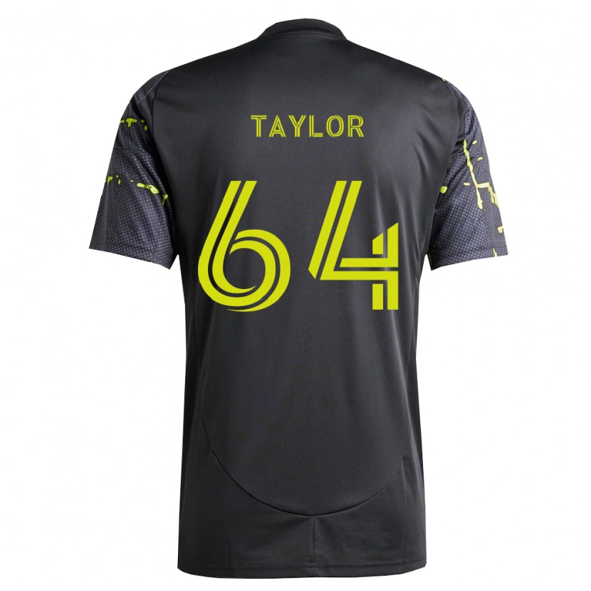 Danxen Barn Oneal Taylor #64 Fluorescerande Gul Svart Bortatröja Matchtröjor 2026/27 Tröjor T-Tröja