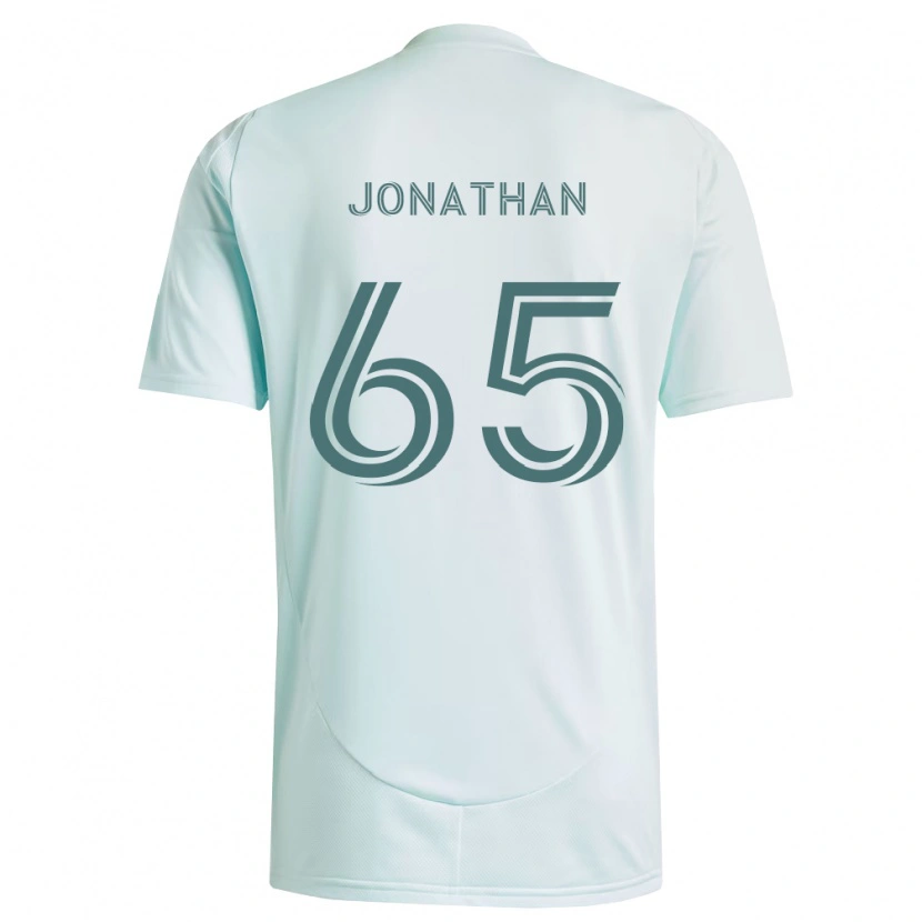 Danxen Barn Jonathan De La Fuente #65 Vit Ljusgrön Bortatröja Matchtröjor 2026/27 Tröjor T-Tröja