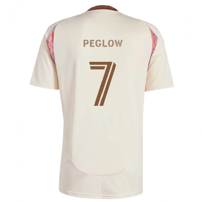Danxen Barn João Gabriel Martins Peglow #7 Off-White Rosa Bortatröja Matchtröjor 2026/27 Tröjor T-Tröja