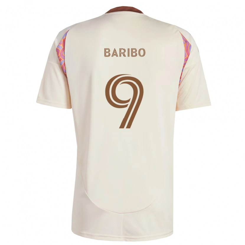 Danxen Barn Tai Baribo #9 Off-White Rosa Bortatröja Matchtröjor 2026/27 Tröjor T-Tröja