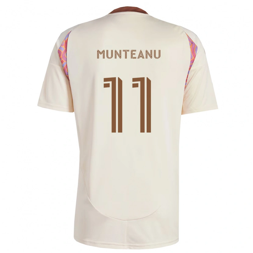Danxen Barn Louis Munteanu #11 Off-White Rosa Bortatröja Matchtröjor 2026/27 Tröjor T-Tröja