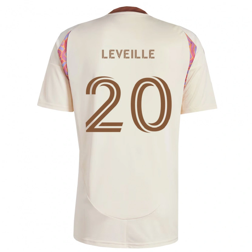 Danxen Barn Grant Leveille #20 Off-White Rosa Bortatröja Matchtröjor 2026/27 Tröjor T-Tröja