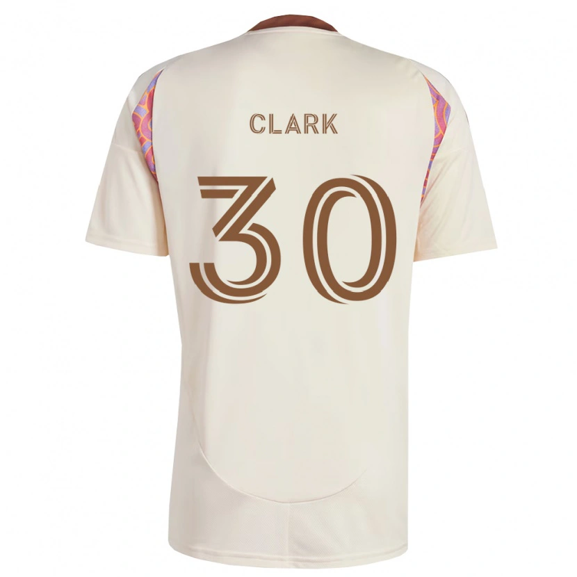 Danxen Barn Caden Clark #30 Off-White Rosa Bortatröja Matchtröjor 2026/27 Tröjor T-Tröja