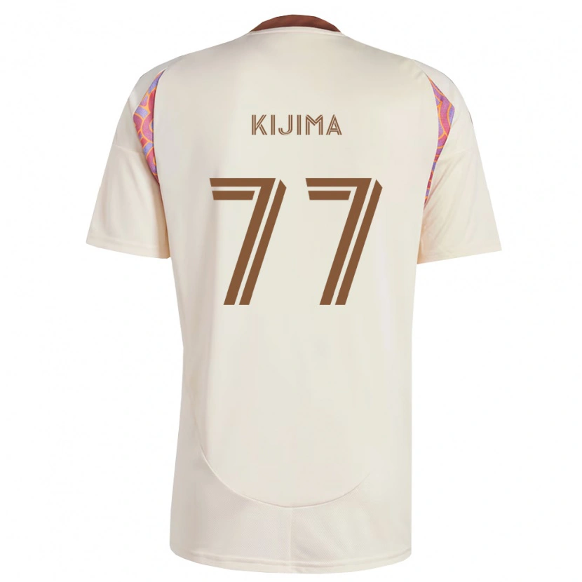 Danxen Barn Hosei Kijima #77 Off-White Rosa Bortatröja Matchtröjor 2026/27 Tröjor T-Tröja