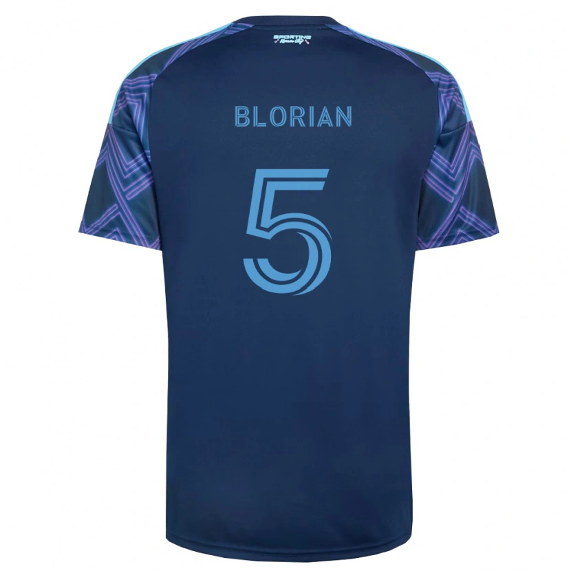 Danxen Barn Or Blorian #5 Kungligt Blå Lila Bortatröja Matchtröjor 2026/27 Tröjor T-Tröja