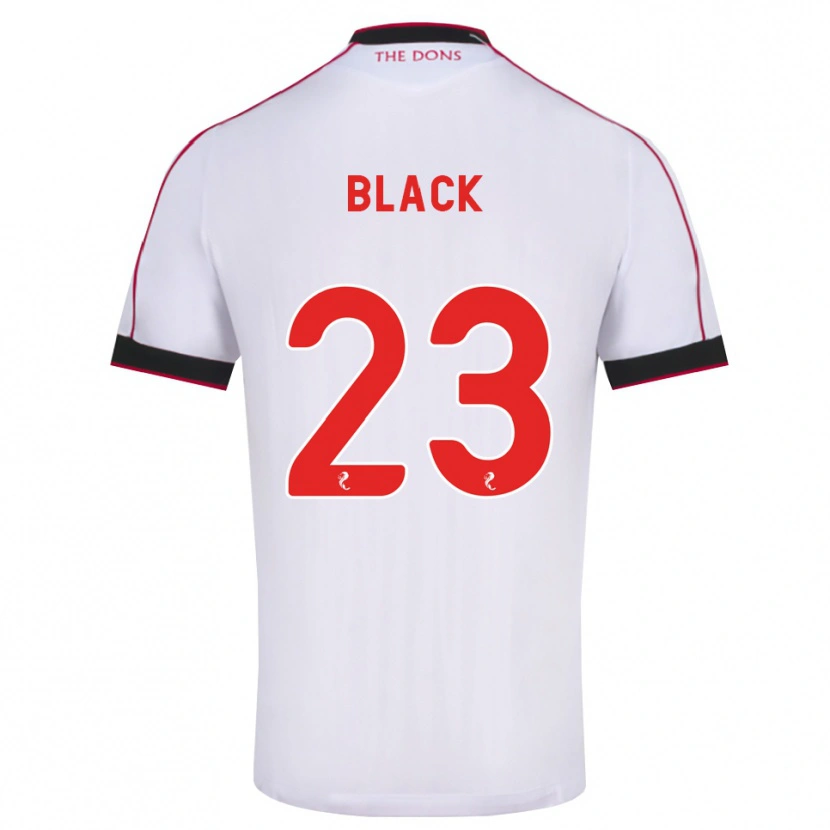 Danxen Barn Aimee Black #23 Svart Röd Vit Bortatröja Matchtröjor 2026/27 Tröjor T-Tröja