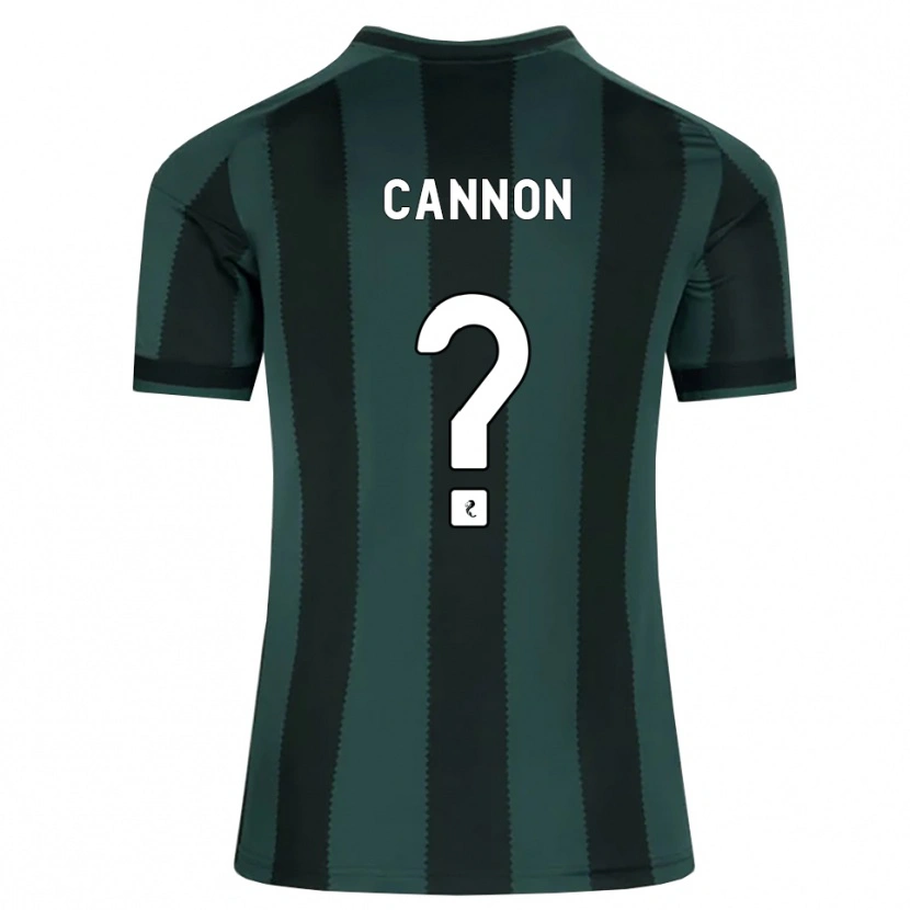Danxen Barn Aidan Cannon #0 Mörk Skiffergrå Svart Bortatröja Matchtröjor 2026/27 Tröjor T-Tröja