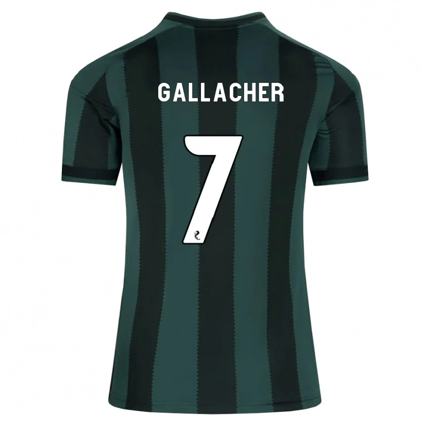 Danxen Barn Amy Gallacher #7 Mörk Skiffergrå Svart Bortatröja Matchtröjor 2026/27 Tröjor T-Tröja