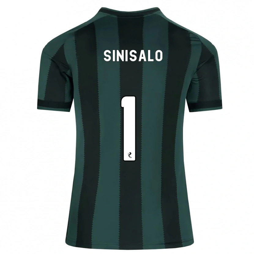 Danxen Barn Viljami Sinisalo #1 Mörk Skiffergrå Svart Bortatröja Matchtröjor 2026/27 Tröjor T-Tröja