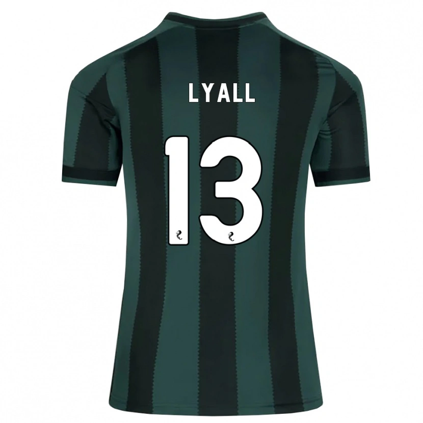 Danxen Barn Warren Lyall #13 Mörk Skiffergrå Svart Bortatröja Matchtröjor 2026/27 Tröjor T-Tröja