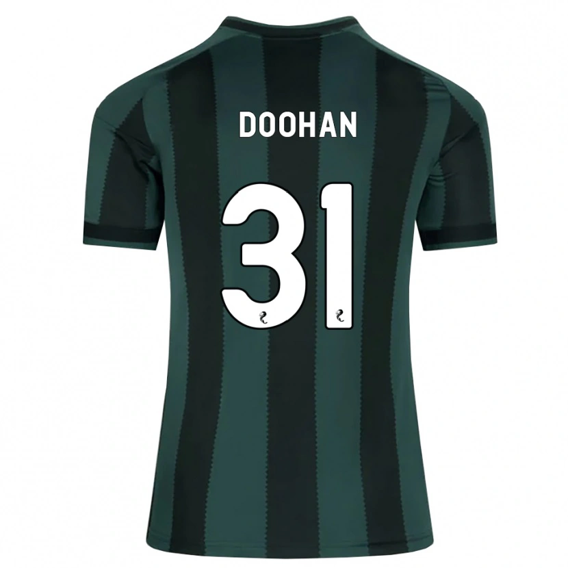 Danxen Barn Ross Doohan #31 Mörk Skiffergrå Svart Bortatröja Matchtröjor 2026/27 Tröjor T-Tröja