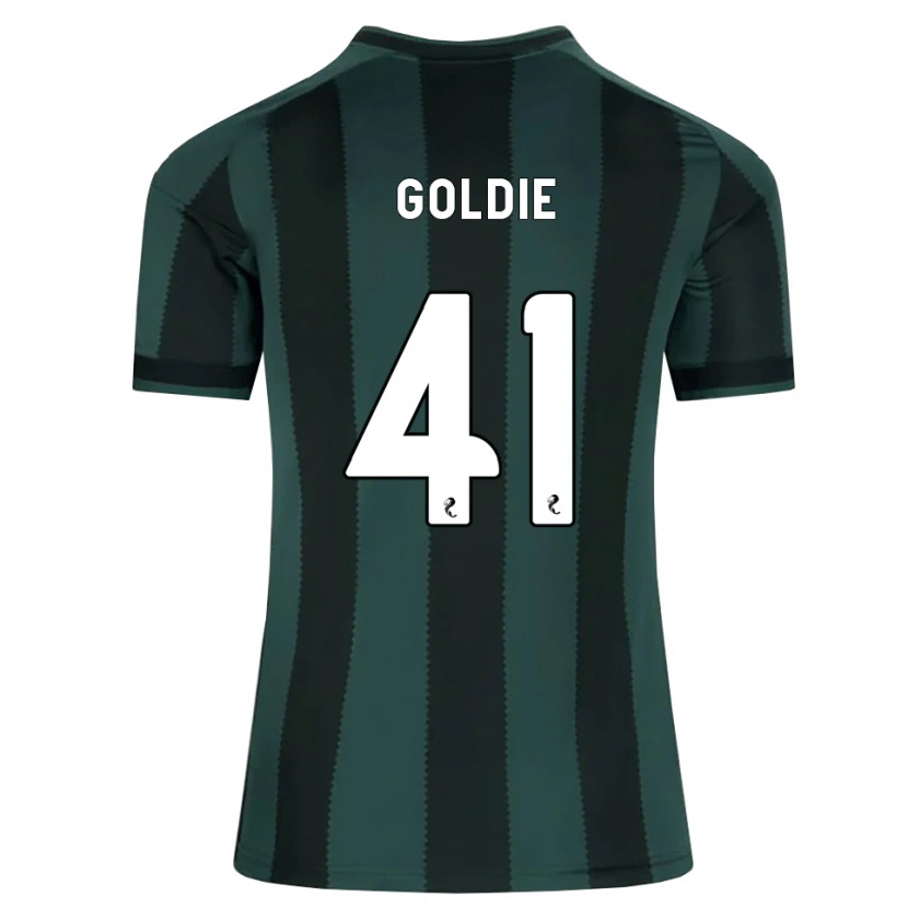 Danxen Barn Clare Goldie #41 Mörk Skiffergrå Svart Bortatröja Matchtröjor 2026/27 Tröjor T-Tröja
