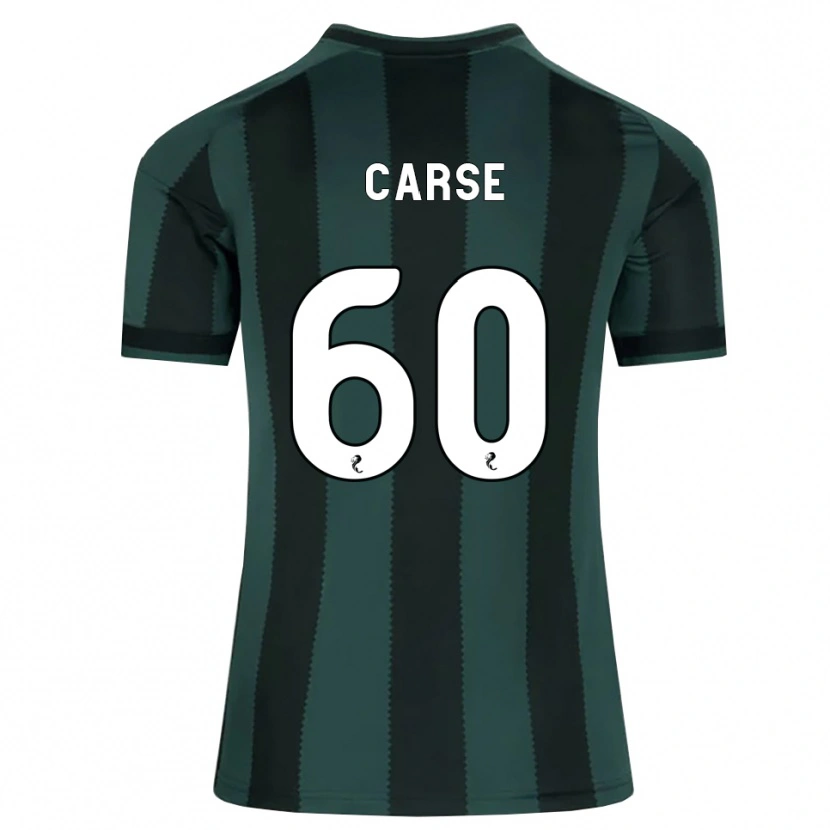 Danxen Barn Mackenzie Carse #60 Mörk Skiffergrå Svart Bortatröja Matchtröjor 2026/27 Tröjor T-Tröja