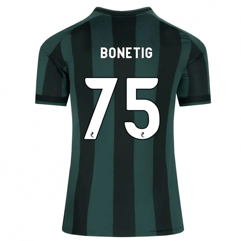 Danxen Barn Liam Bonetig #75 Mörk Skiffergrå Svart Bortatröja Matchtröjor 2026/27 Tröjor T-Tröja