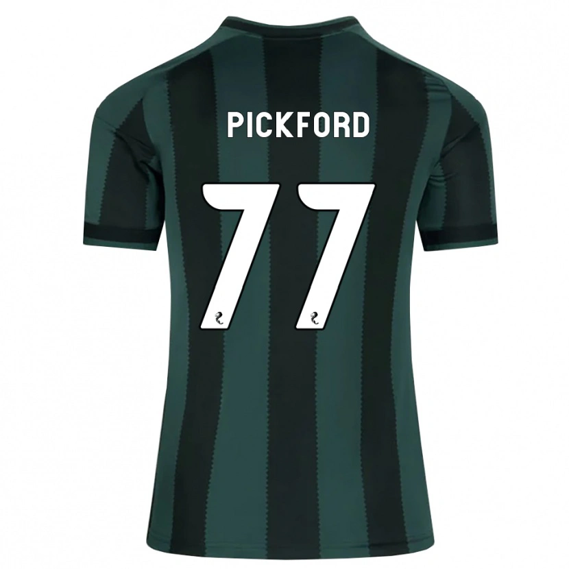 Danxen Barn Tom Pickford #77 Mörk Skiffergrå Svart Bortatröja Matchtröjor 2026/27 Tröjor T-Tröja