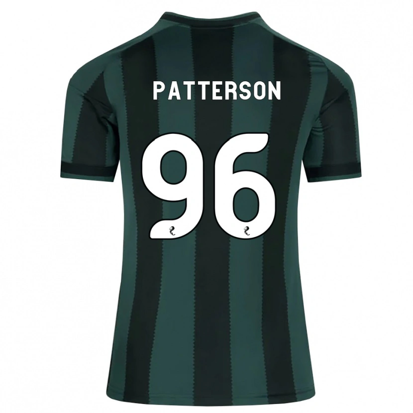Danxen Barn Cameron Patterson #96 Mörk Skiffergrå Svart Bortatröja Matchtröjor 2026/27 Tröjor T-Tröja
