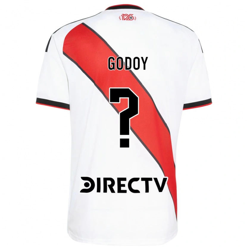 Danxen Män Lautaro Godoy #0 Röd Svart Vit Hemmatröja Matchtröjor 2026/27 Tröjor T-Tröja