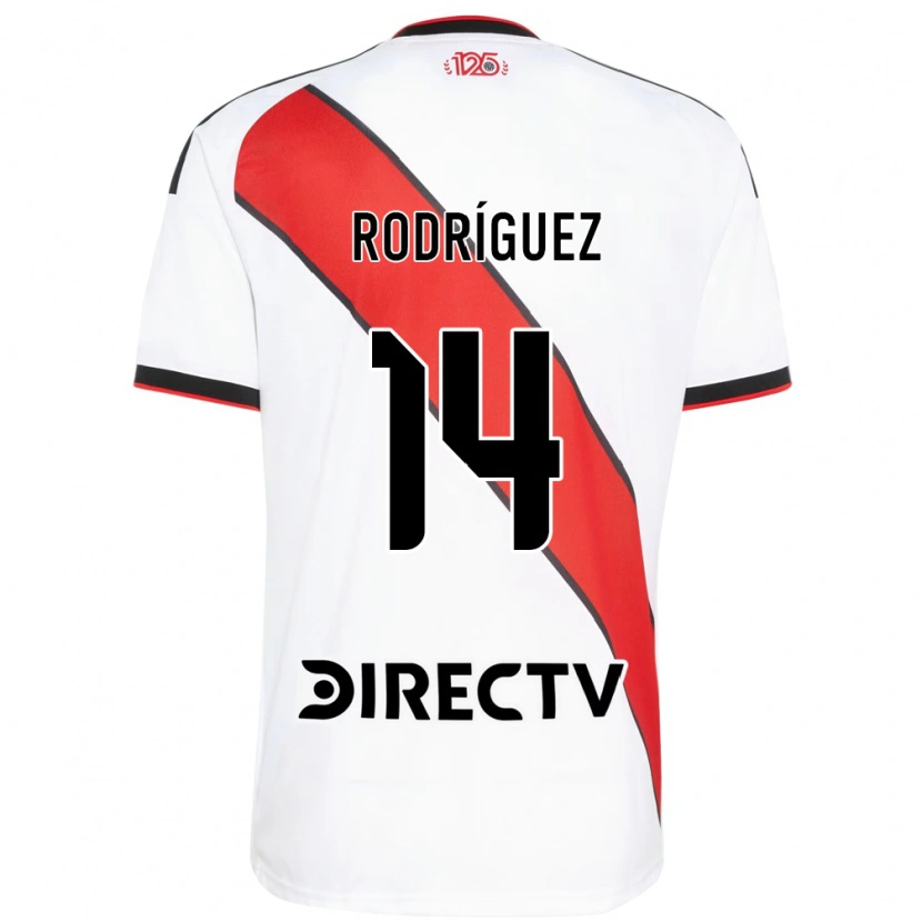 Danxen Män Benjamín Rodríguez #14 Röd Svart Vit Hemmatröja Matchtröjor 2026/27 Tröjor T-Tröja
