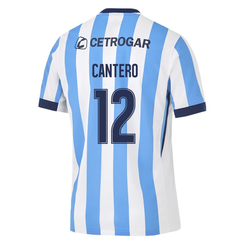 Danxen Män Milton Cantero #12 Ljusblå Vit Svart Hemmatröja Matchtröjor 2026/27 Tröjor T-Tröja