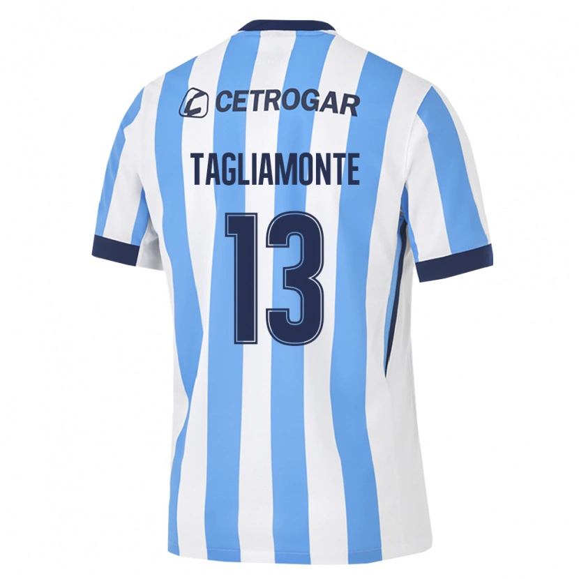 Danxen Män Matias Tagliamonte #13 Ljusblå Vit Svart Hemmatröja Matchtröjor 2026/27 Tröjor T-Tröja