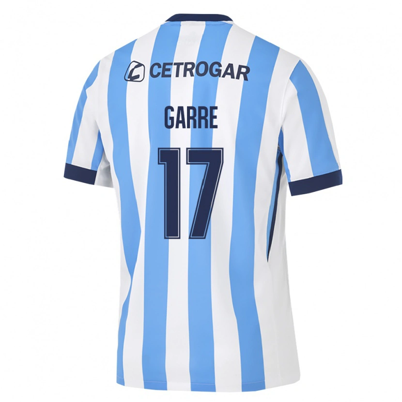 Danxen Män Benjamin Garre #17 Ljusblå Vit Svart Hemmatröja Matchtröjor 2026/27 Tröjor T-Tröja