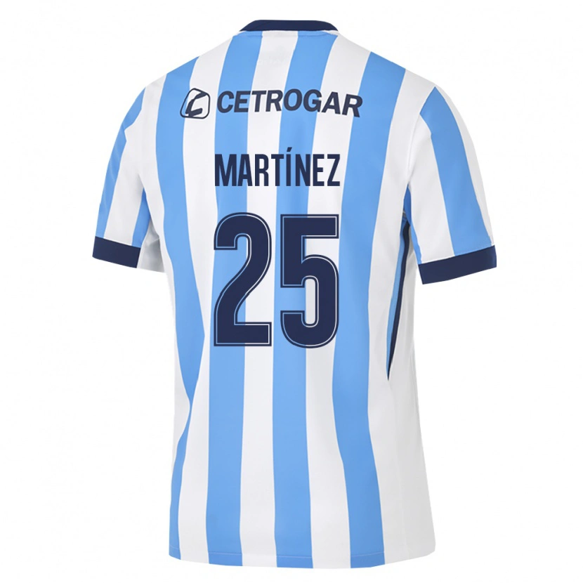 Danxen Män Ailén Martínez #25 Ljusblå Vit Svart Hemmatröja Matchtröjor 2026/27 Tröjor T-Tröja
