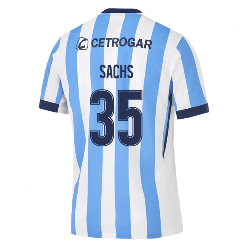 Danxen Män Adriana Sachs #35 Ljusblå Vit Svart Hemmatröja Matchtröjor 2026/27 Tröjor T-Tröja