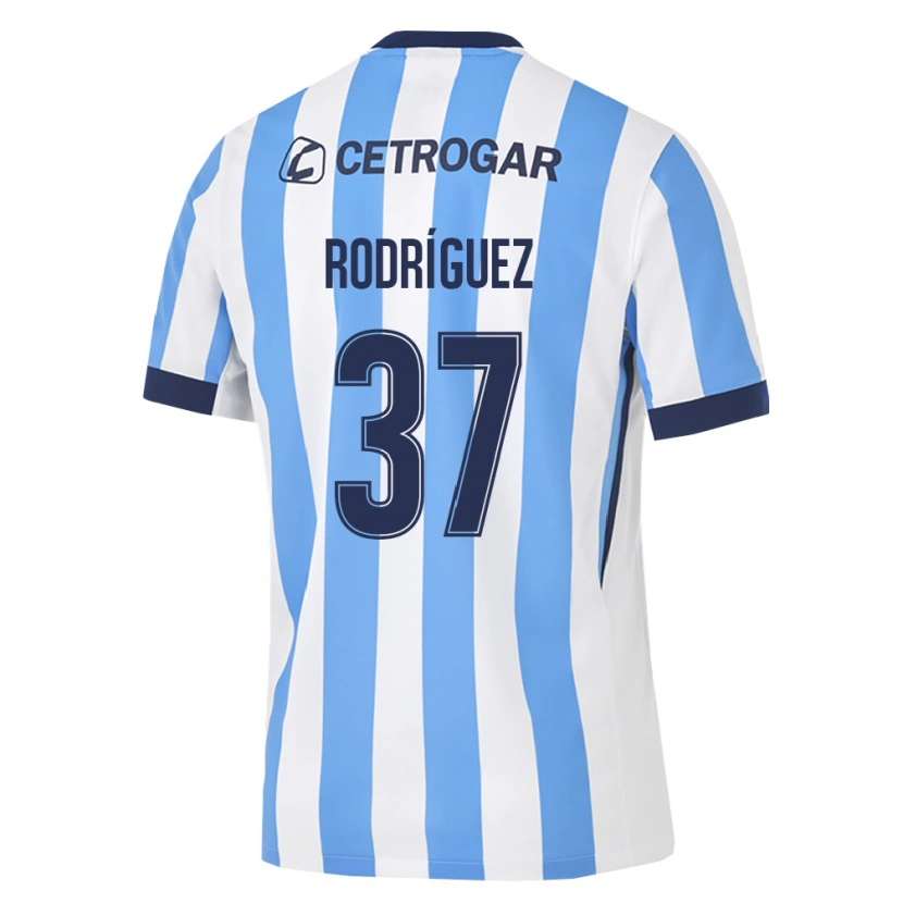 Danxen Män Baltasar Rodríguez #37 Ljusblå Vit Svart Hemmatröja Matchtröjor 2026/27 Tröjor T-Tröja