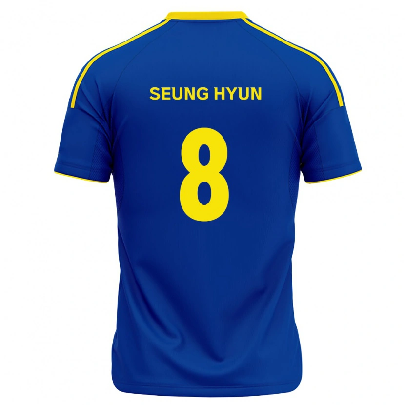 Danxen Män Seung-Hyun Kim #8 Kungligt Blå Gul Hemmatröja Matchtröjor 2026/27 Tröjor T-Tröja