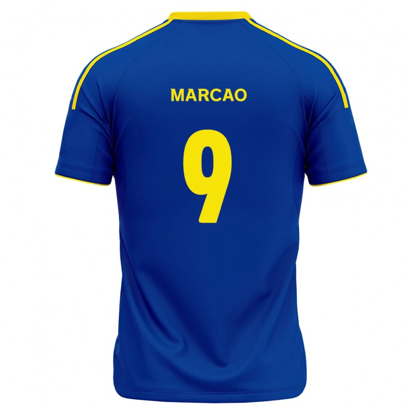 Danxen Män Marcos Vinicius Amaral Alves #9 Kungligt Blå Gul Hemmatröja Matchtröjor 2026/27 Tröjor T-Tröja