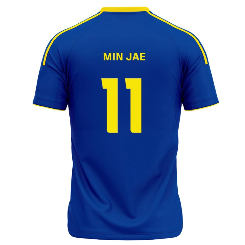 Danxen Män Min-Jae Jo #11 Kungligt Blå Gul Hemmatröja Matchtröjor 2026/27 Tröjor T-Tröja