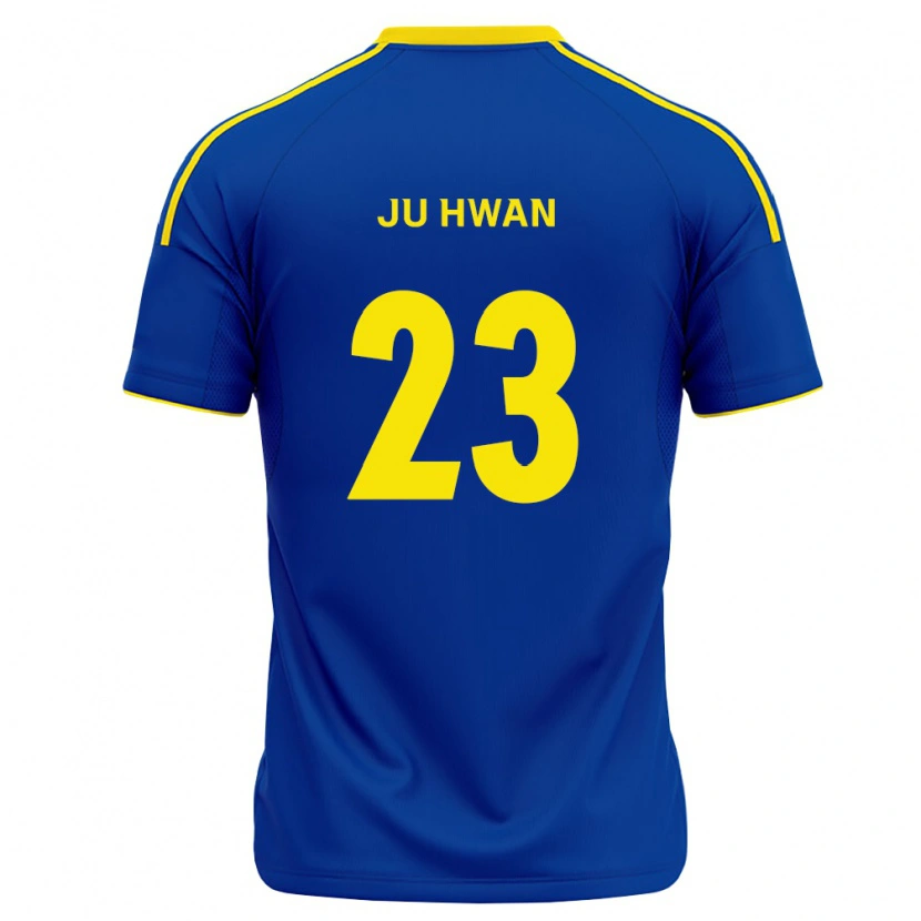 Danxen Män Ju-Hwan Kim #23 Kungligt Blå Gul Hemmatröja Matchtröjor 2026/27 Tröjor T-Tröja