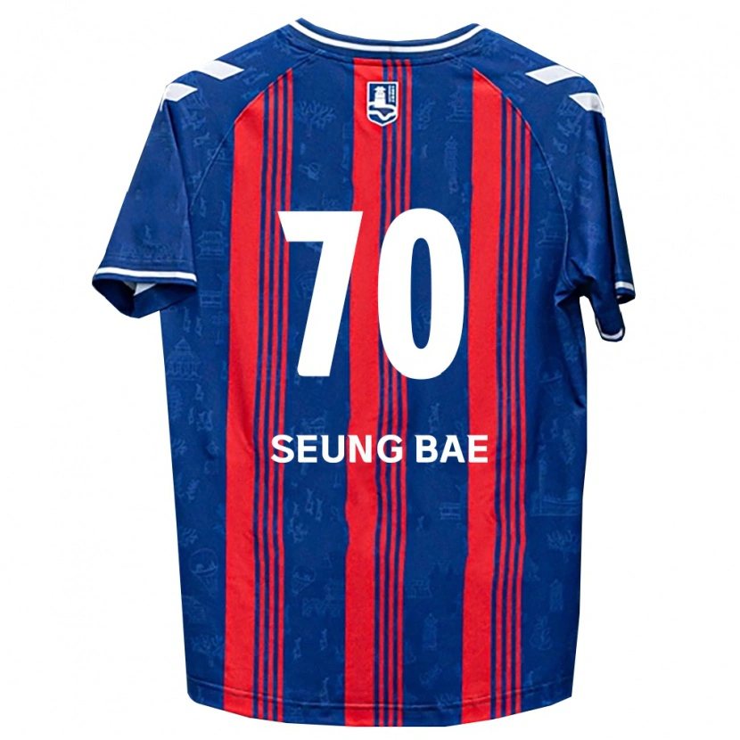 Danxen Män Seung-Bae Jung #70 Blå Röd Vit Hemmatröja Matchtröjor 2026/27 Tröjor T-Tröja