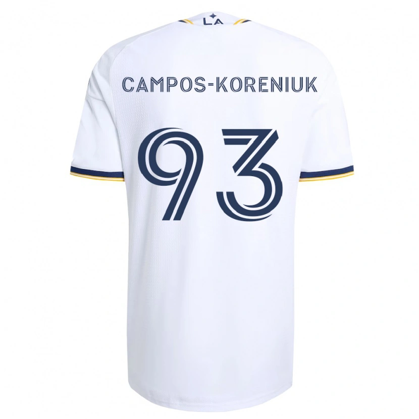 Danxen Män K Campos-Koreniuk #93 Blå Gul Och Vit Hemmatröja Matchtröjor 2026/27 Tröjor T-Tröja