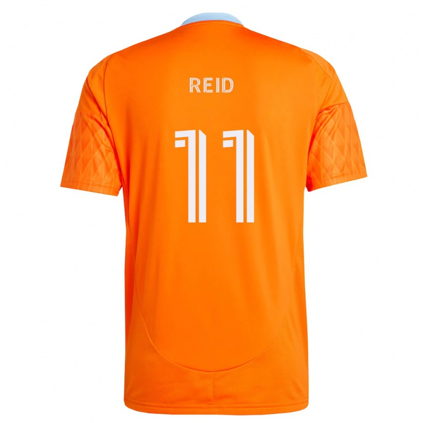 Danxen Män Isaiah Reid #11 Orange Vit Hemmatröja Matchtröjor 2026/27 Tröjor T-Tröja