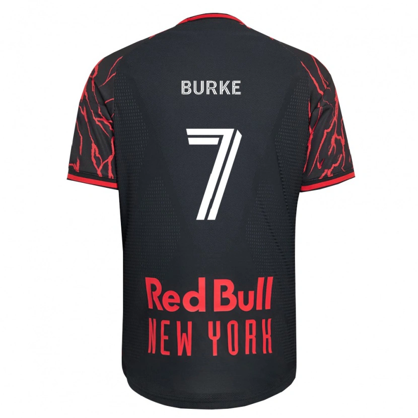 Danxen Män Cory Burke #7 Röd Svart Vit Hemmatröja Matchtröjor 2026/27 Tröjor T-Tröja