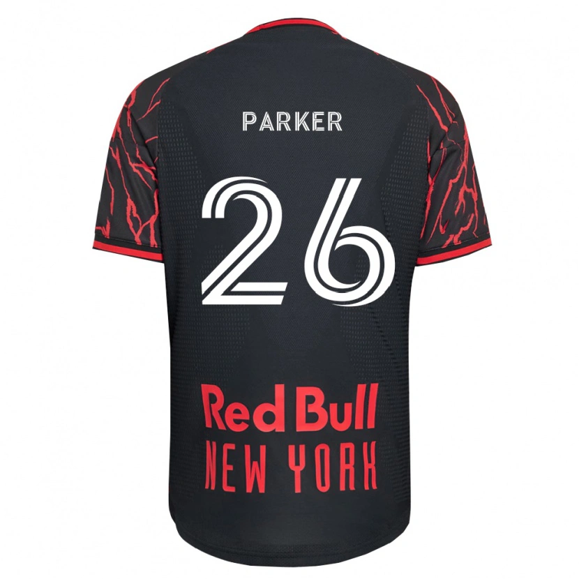 Danxen Män Tim Parker #26 Röd Svart Vit Hemmatröja Matchtröjor 2026/27 Tröjor T-Tröja